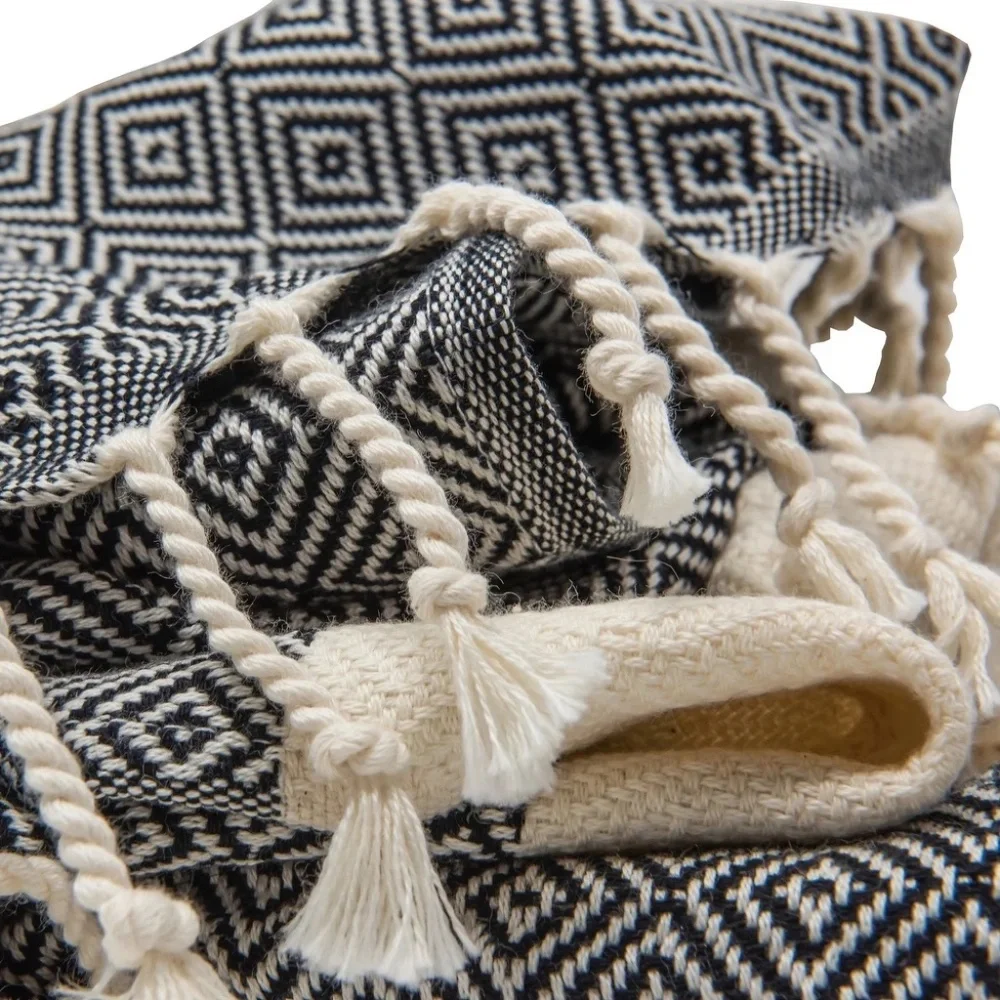 Deerlux 100% Cotton Turkish Hand Towels, Set of 2 18